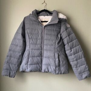 Women’s Hollister Sherpa Winter Jacket.